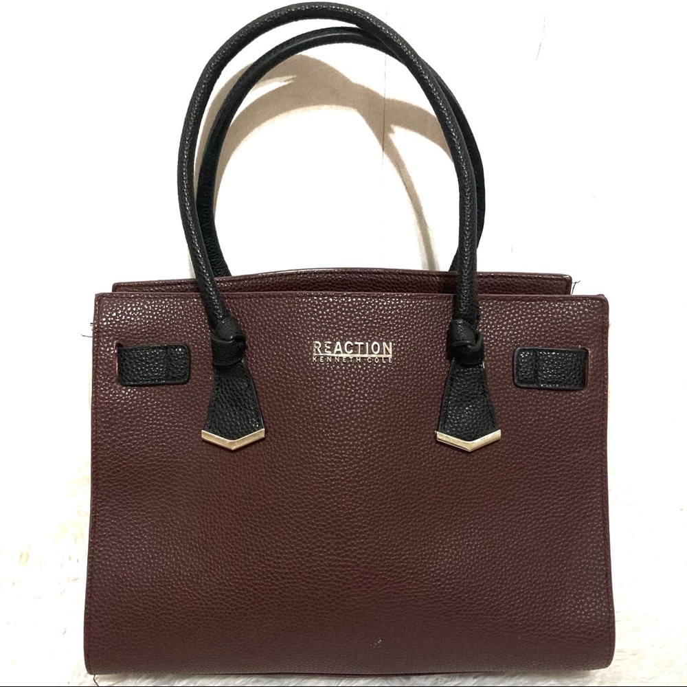 Kenneth Cole Reaction Hans Burgundy Satchel